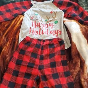 Holiday Family Pajamas ( 2 piece Pj set) (girls